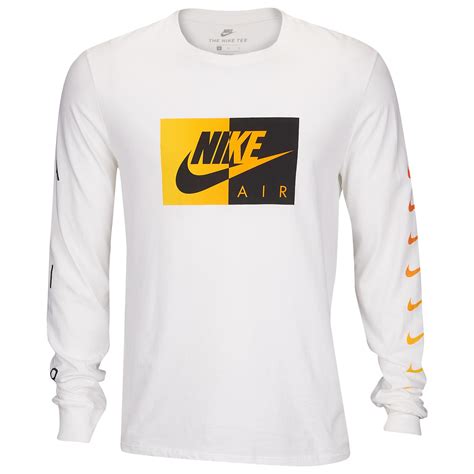 white Nike shirts for men